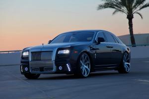 Rolls-Royce Ghost by Creative Bespoke on Forgiato Wheels (Quattresimo) 2017 года